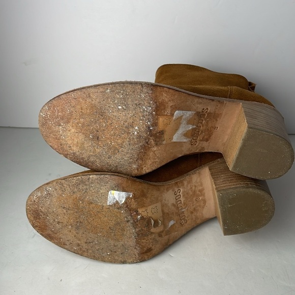 Soludos Brown Suede Ankle Boots - Picture 7 of 7